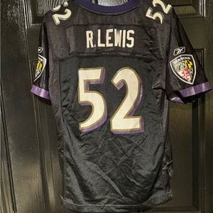 Baltimore ravens Ray Lewis Reebok football jersey
